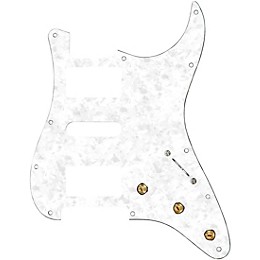 920d Custom HSH Pre-Wired Pickguard for Strat With S7W-HSH-PP Wiring Harness White Pearl