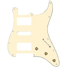 920D Custom HSH Pre-Wired Pickguard for Strat With S7W-HSH-PP Wiring Harness Aged White
