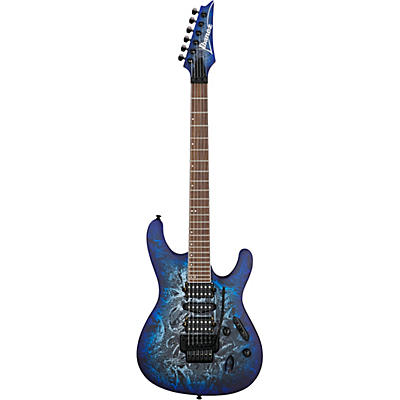 Ibanez S770 Standard Electric Guitar Cosmic Blue Frozen Matte for sale