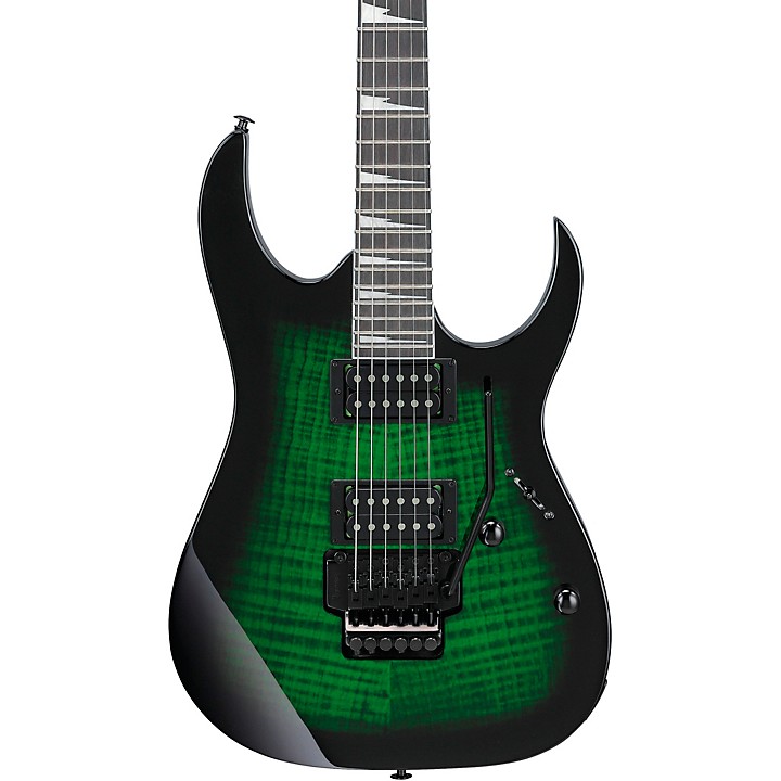 Ibanez GIO Series RG320 Electric Guitar Transparent Emerald Burst | Guitar  Center