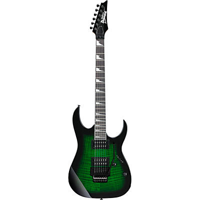 Ibanez Gio Series Rg320 Electric Guitar Transparent Emerald Burst for sale