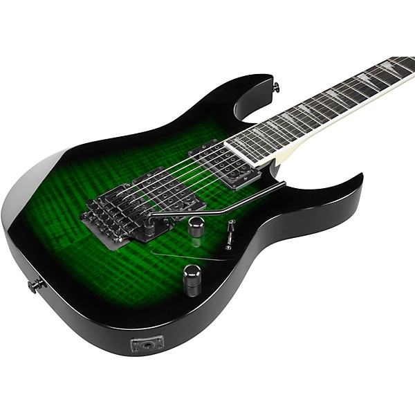 Ibanez GIO Series RG320 Electric Guitar Transparent Emerald Burst