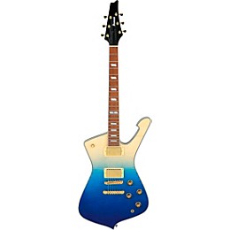 Ibanez Iceman IC420FM Electric Guitar - Transparent Blue Gradation