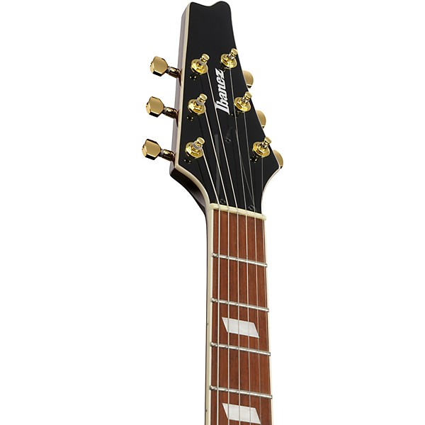 Ibanez Iceman IC420FM Electric Guitar - Transparent Blue Gradation