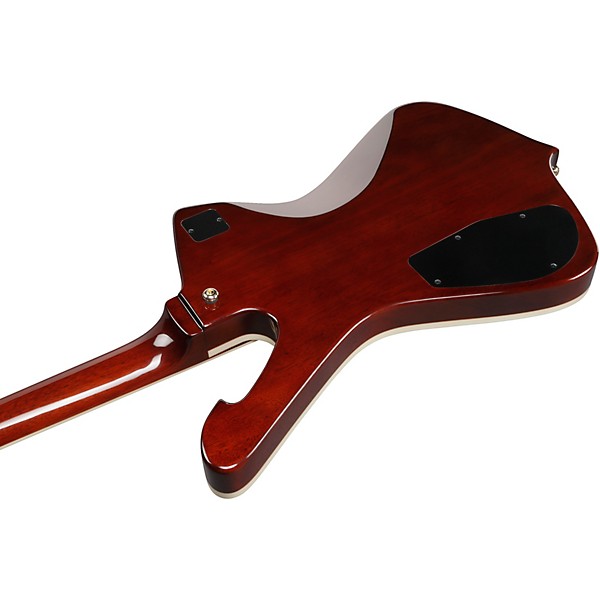 Ibanez Iceman IC420FM Electric Guitar - Transparent Blue Gradation