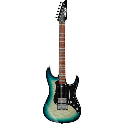 Ibanez Az24p1qm Premium Electric Guitar Deep Ocean Blonde for sale