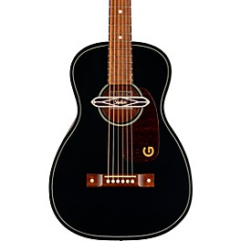 Gretsch Guitars Jim Dandy Deltoluxe Parlor Acoustic-Electric Guitar Black Top