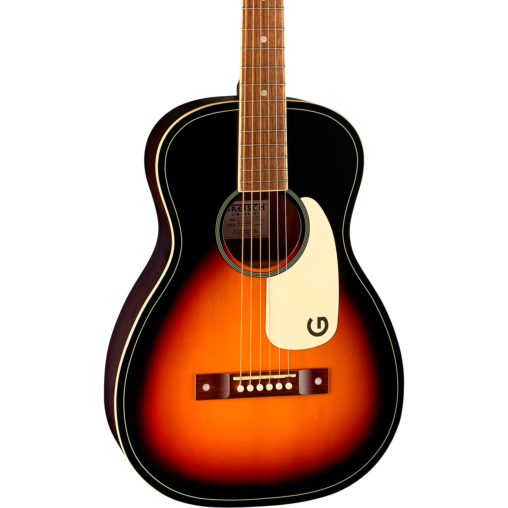 Gretsch Guitars Jim Dandy Parlor Acoustic Guitar - Rex Burst
