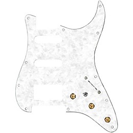 920d Custom HSS Pre-Wired Pickguard for Strat With S7W-HSS-MT Wiring Harness White Pearl