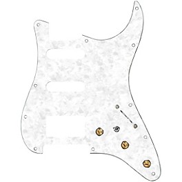 920d Custom HSS Pre-Wired Pickgua... 920d Custom HSS Pre-Wired Pickguard for Strat With S7W-HSS-MT Wiring Harness White Pearl