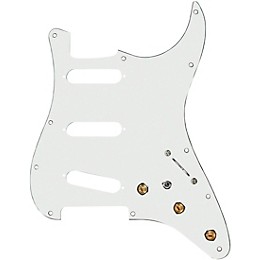 920d Custom SSS Pre-Wired Pickguard for Strat With S7W-MT Wiring Harness Parchment