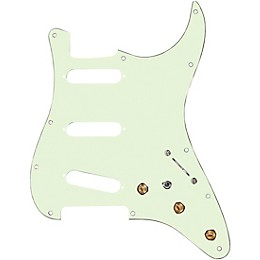 920d Custom SSS Pre-Wired Pickguard for Strat With S7W-MT Wiring Harness Mint Green