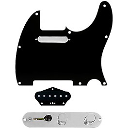 920d Custom Texas Grit Loaded Pickguard fo... 920d Custom Texas Grit Loaded Pickguard for Tele With T3W-C Control Plate Black