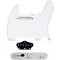 920d Custom Texas Grit Loaded Pickguard for Tele With T3W-C Control Plate White thumbnail