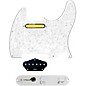 920d Custom Gold Foil Loaded Pickguard for Tele With T3W-C Control Plate White Pearl thumbnail