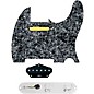 920d Custom Gold Foil Loaded Pickguard for Tele With T3W-C Control Plate Black Pearl thumbnail