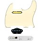 920D Custom Gold Foil Loaded Pickguard for Tele With T3W-C Control Plate Aged White thumbnail
