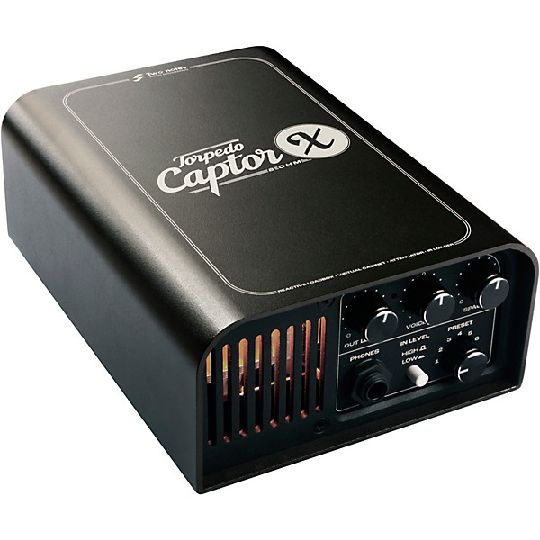 Two Notes AUDIO ENGINEERING Captor X Special-Edition Compact Reactive Load Box With Tube Amp and Attenuator