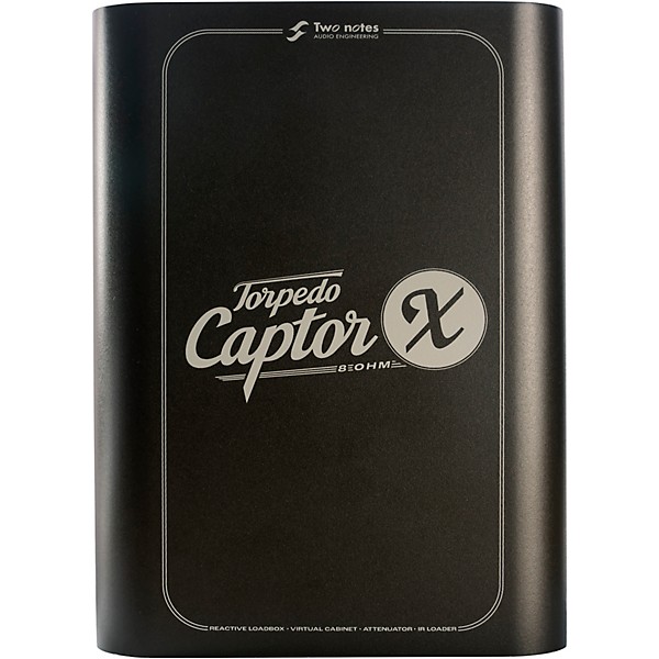 Two Notes AUDIO ENGINEERING Captor X Special-Edition Compact Reactive Load Box With Tube Amp and Attenuator