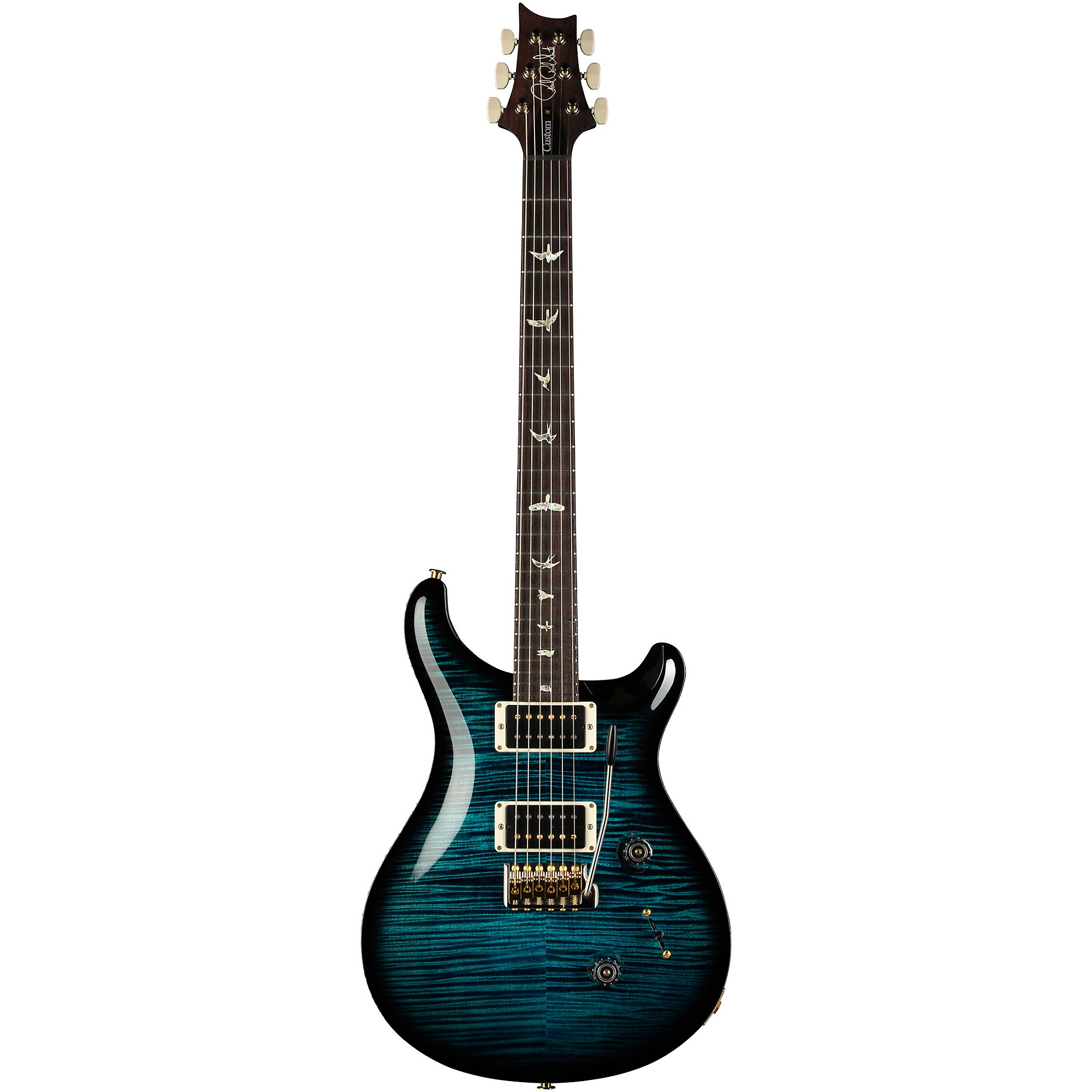 ギター PRS Custom24 10Top CobaltSmokeburst2024 Platinum PRS Custom 24 10-Top Electric Guitar Cobalt Smokeburst