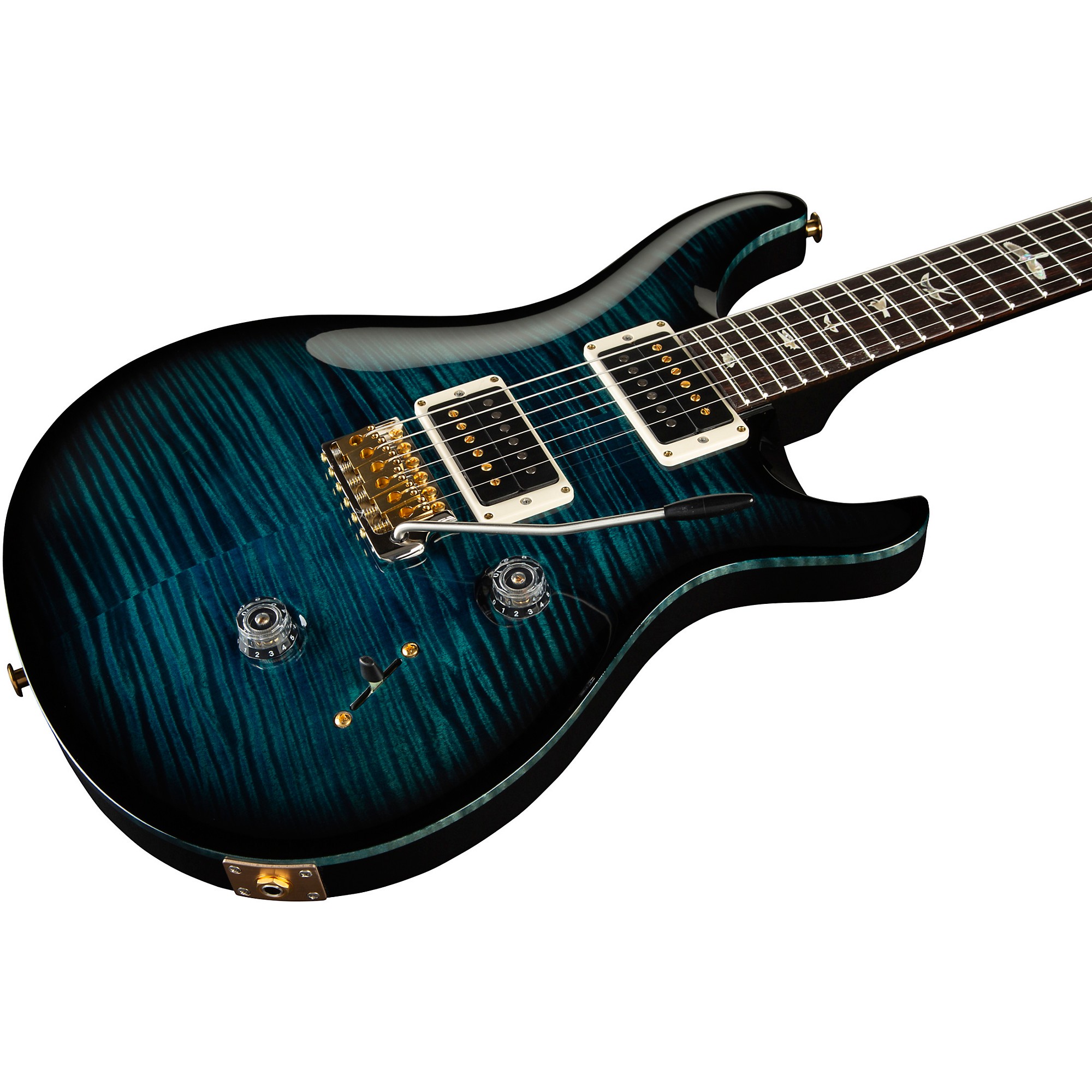 Platinum PRS Custom 24 10-Top Electric Guitar - Cobalt Smokeburst