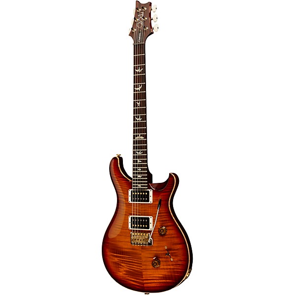 PRS Custom 24 10-Top Electric Guitar Dark Cherry Sunburst