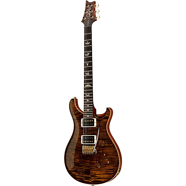 PRS Custom 24 10-Top Electric Guitar Yellow Tiger