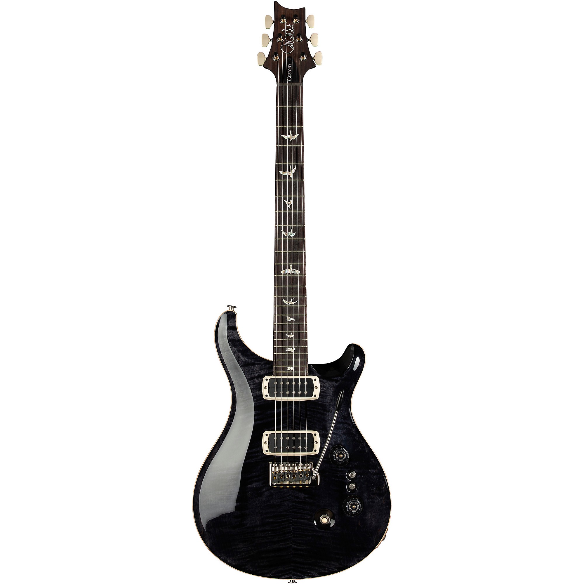 Platinum PRS Custom 24-08 Electric Guitar Gray Black