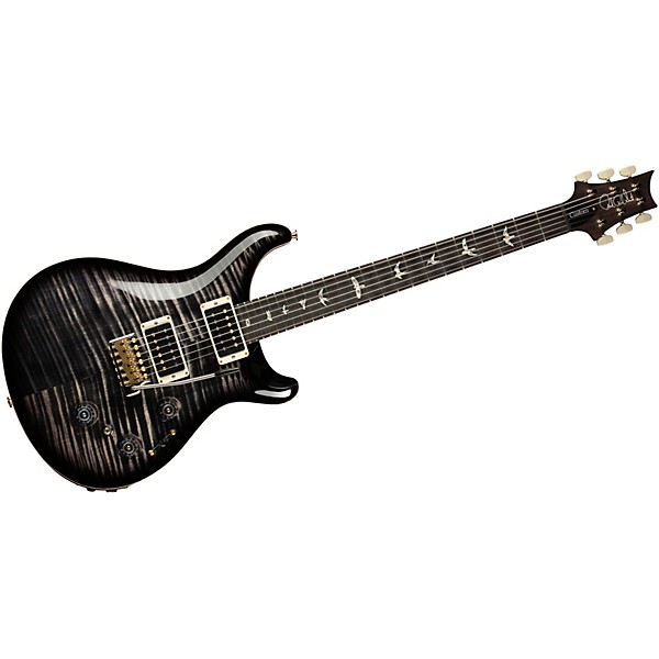 PRS Custom 24 Piezo 10-Top Electric Guitar Charcoal Burst