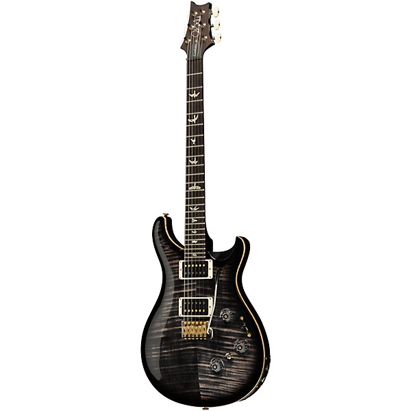 PRS Custom 24 Piezo 10-Top Electric Guitar Charcoal Burst