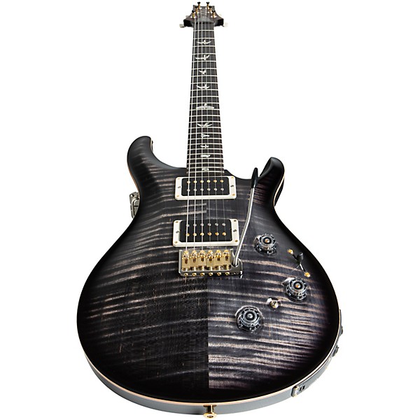 PRS Custom 24 Piezo 10-Top Electric Guitar Charcoal Burst