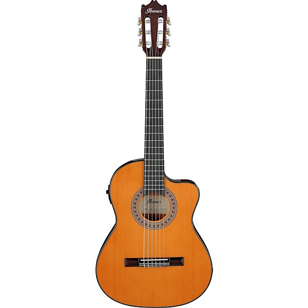 Ibanez GA5TCE3Q Classical 3/4 Acoustic-Electric Guitar Amber