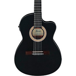 Ibanez GA5MHTCE Classical Acoustic-Electric Guitar Weathered Black