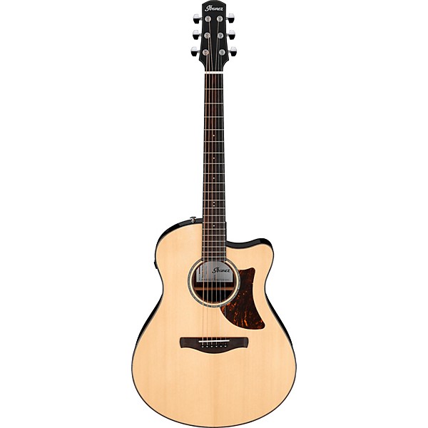 Ibanez AAM380CE Advanced Auditorium Acoustic-Electric Guitar Natural