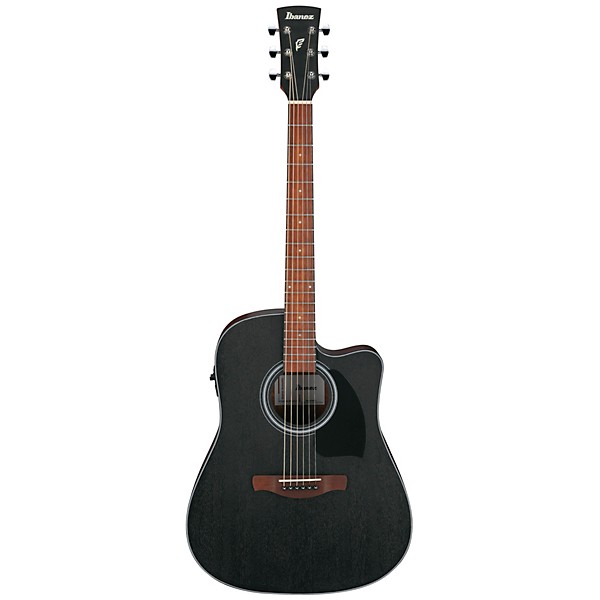 Ibanez PF54CE Dreadnought Acoustic-Electric Guitar Weathered Black