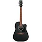 Ibanez PF54CE Dreadnought Acoustic-Electric Guitar Weathered Black