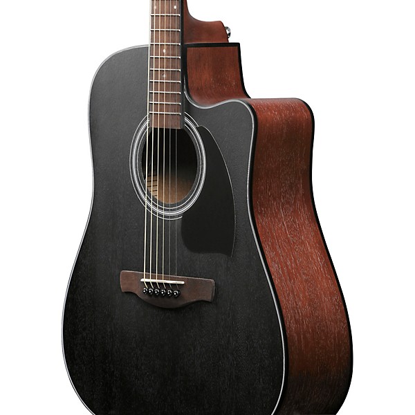 Ibanez PF54CE Dreadnought Acoustic-Electric Guitar Weathered Black