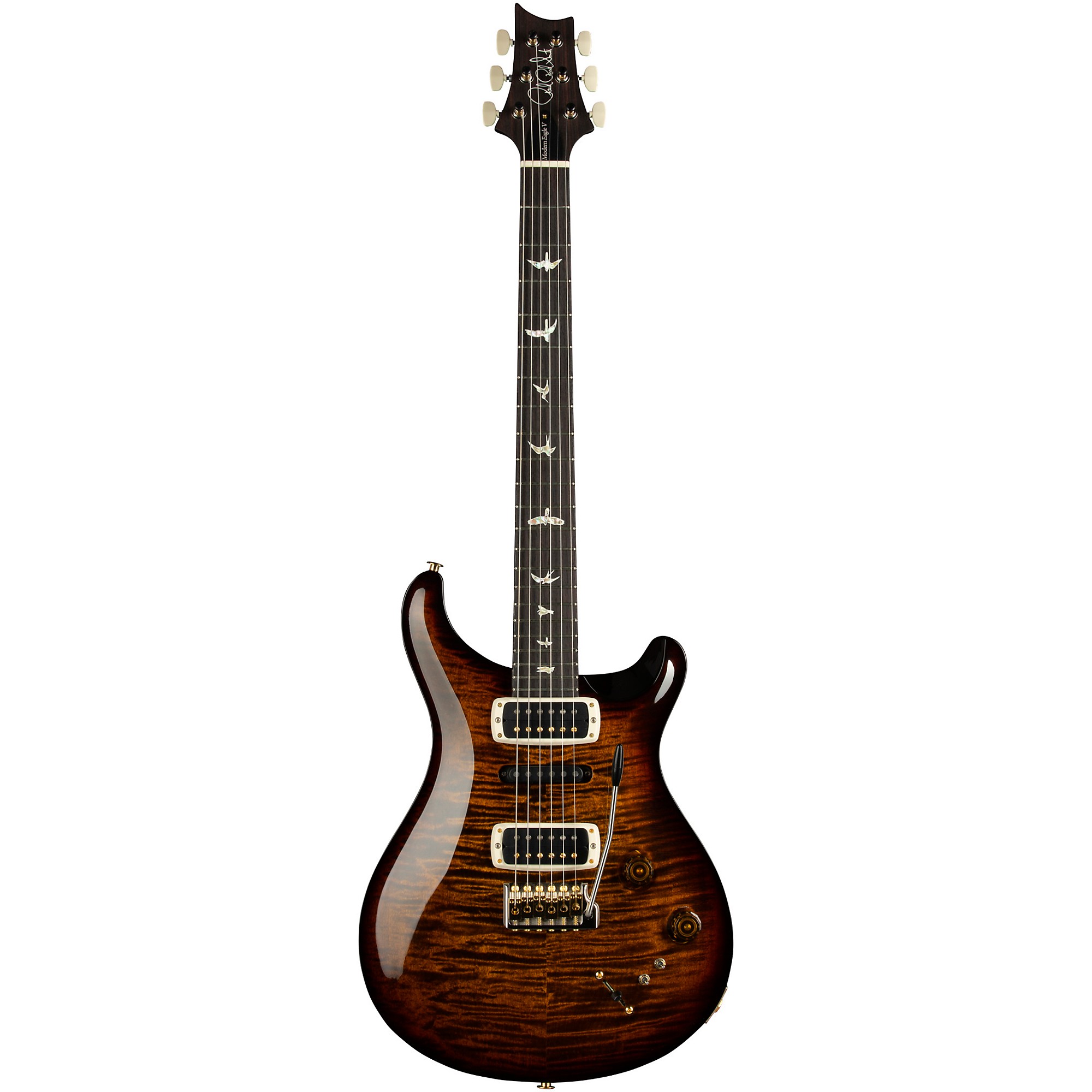 Platinum PRS Modern Eagle V 10-Top Electric Guitar Black