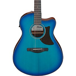 Ibanez AAM50CE Advanced Auditorium Acousti... Ibanez AAM50CE Advanced Auditorium Acoustic-Electric Guitar Sapphire Blue Burst