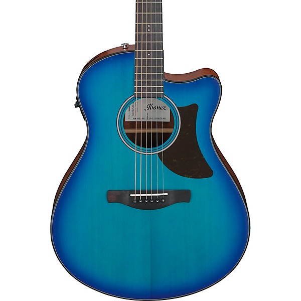 Ibanez AAM50CE Advanced Auditorium Acoustic-Electric Guitar Sapphire Blue Burst