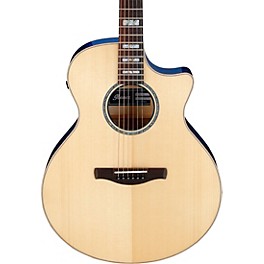 Open Box Ibanez AE390NTA Grand Auditorium Acoustic-Electric Guitar Level 1 Natural