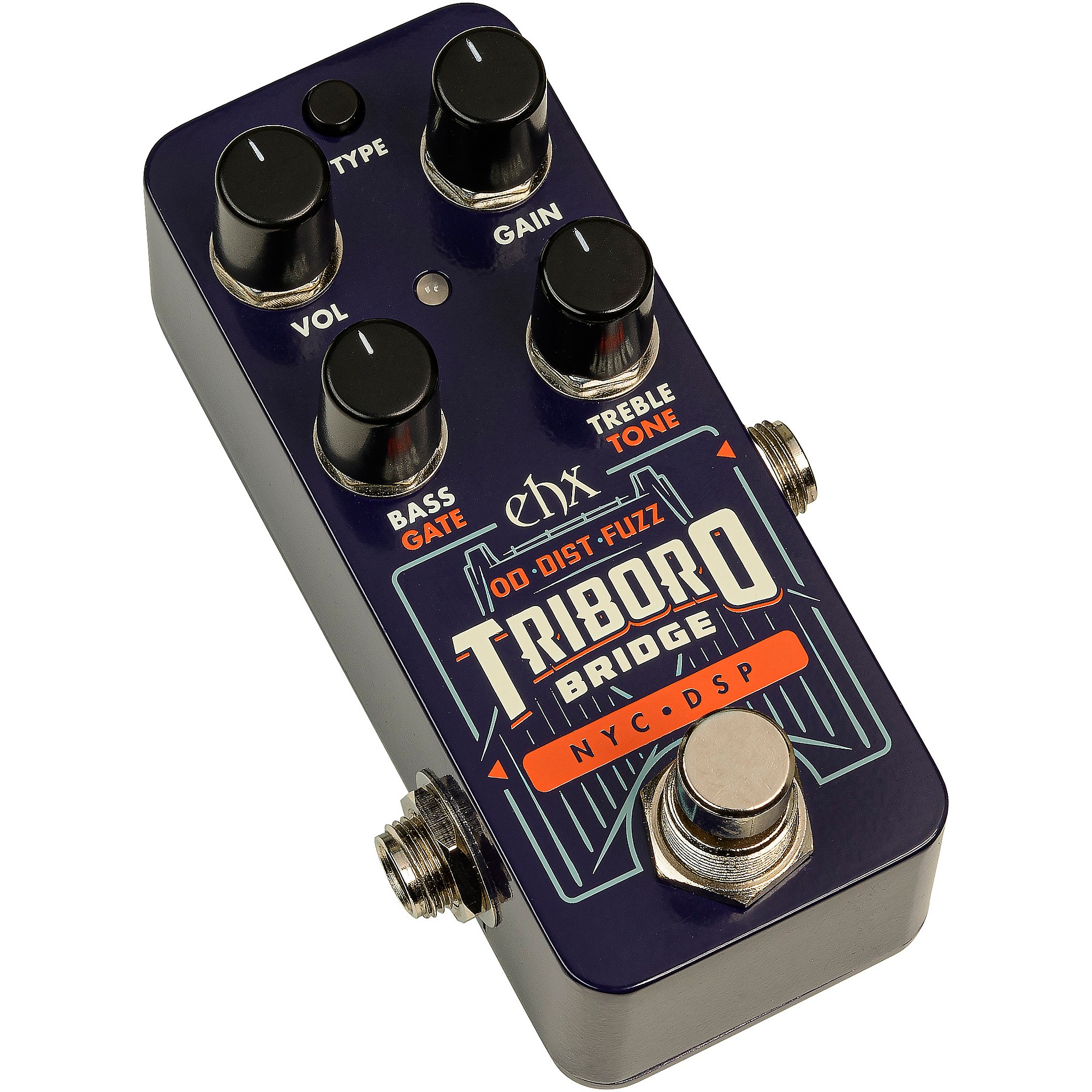 Electro-Harmonix Triboro Bridge Overdrive/Distortion/Fuzz Effects