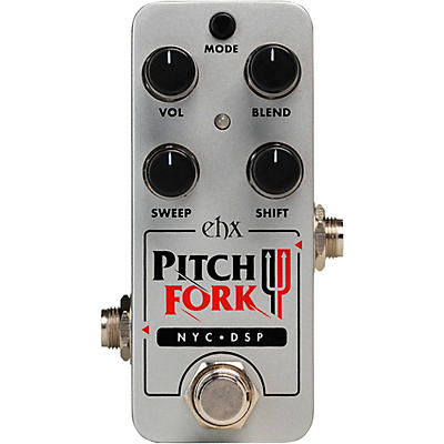 Electro-Harmonix Pico Pitch Fork Pitch Shifter Effects Pedal Silver for sale