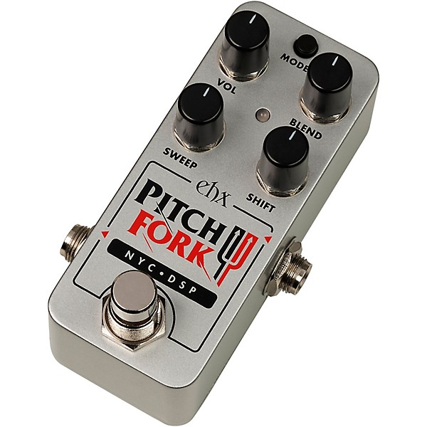 Electro-Harmonix Pico Pitch Fork Pitch Shifter Effects Pedal Silver