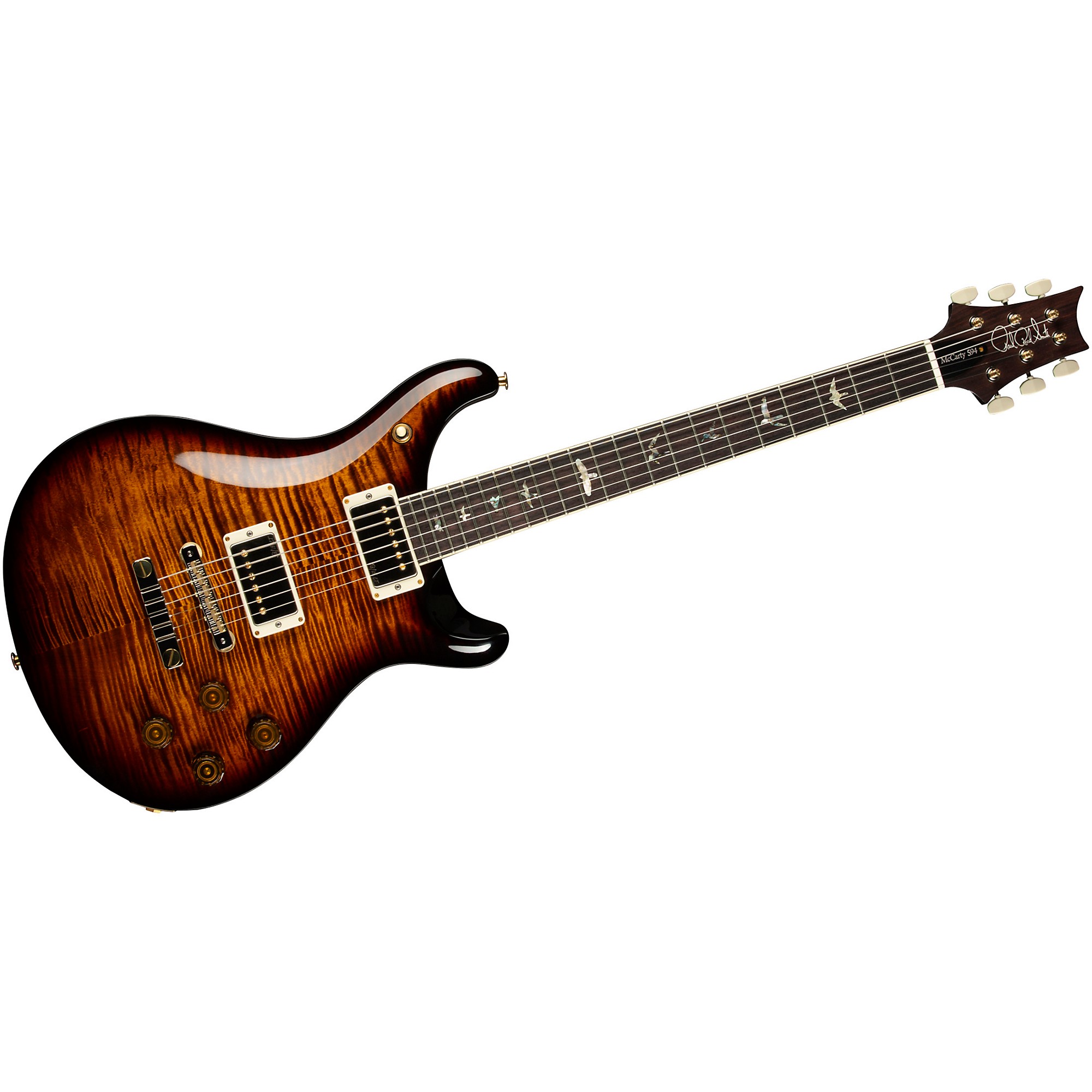Platinum PRS McCarty 594 10-Top Electric Guitar - Black Gold