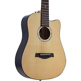 Traveler Guitar Redlands Mini Spruce Acoustic Guitar Natural