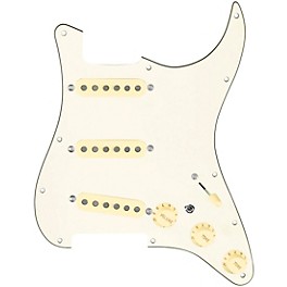 920d Cust... 920d Custom Texas Vintage Loaded Pickguard for Strat With Aged White Pickups and S7W-MT Wiring Harness Parchment