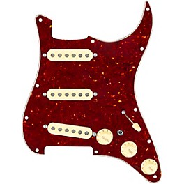 920d Custo... 920d Custom Texas Growler Loaded Pickguard for Strat With Aged White Pickups and S7W-MT Wiring Harness Tortoise