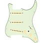 920d Custom Texas Grit Loaded Pickguard for Strat With Aged White Pickups and Knobs and S7W-MT Wiring Harness Mint Green thumbnail