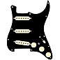 920d Custom Texas Grit Loaded Pickguard for Strat With Aged White Pickups and Knobs and S7W-MT Wiring Harness Black thumbnail